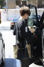 LILY COLLINS at Car Wash of the Star in West Hollywood