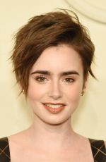 LILY COLLINS at Chanel Paris-Salzburg Metiers D