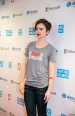 LILY COLLINS at We Day Event in Seattle