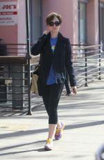 LILY COLLINS Heading to a Gym in West Hollywood 04/18/2015