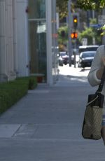 LILY COLLINS in Cut-offs Out and About in West Hollywood