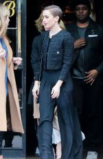 LILY COLLINS Leaves Her Hotel in New York