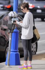 LILY COLLINS Out and About in West Hollywood