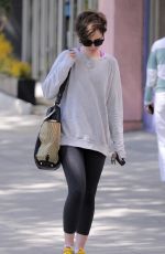 LILY COLLINS Out and About in West Hollywood