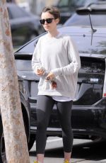 LILY COLLINS Out and About in West Hollywood