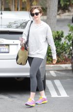 LILY COLLINS Out and About n Los Angeles 04/20/2015