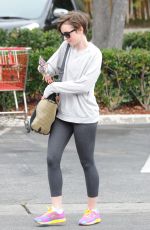 LILY COLLINS Out and About n Los Angeles 04/20/2015