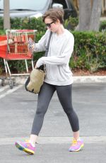 LILY COLLINS Out and About n Los Angeles 04/20/2015