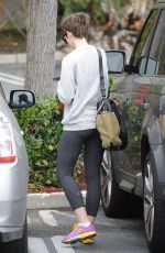 LILY COLLINS Out and About n Los Angeles 04/20/2015