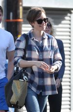 LILY COLLINS Out in Los Angeles