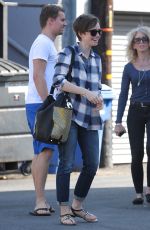 LILY COLLINS Out in Los Angeles