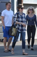 LILY COLLINS Out in Los Angeles