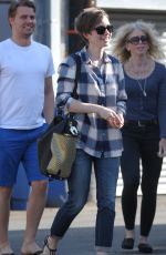 LILY COLLINS Out in Los Angeles