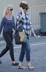 LILY COLLINS Out in Los Angeles