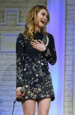 LILY JAMES at Cinderella Photocall in Tokyo