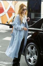 LINDSAY LOHAN Arrives at Airport in Nice