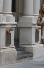 LINDSAY LOHAN Leaves The Conaught Hotel in London
