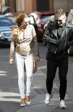 LINDSAY LOHAN Out and About in London