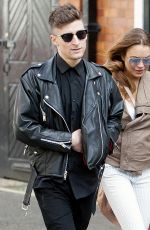LINDSAY LOHAN Out and About in London