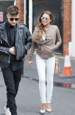 LINDSAY LOHAN Out and About in London