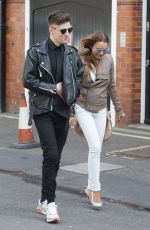 LINDSAY LOHAN Out and About in London