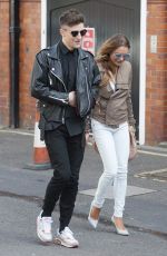 LINDSAY LOHAN Out and About in London