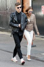 LINDSAY LOHAN Out and About in London