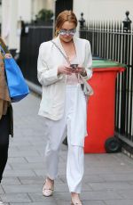 LINDSAY LOHAN Out Shopping at Bond Street in London 04/24/2015