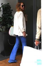 LINDSAY LOHAN Out Shopping in Milan 04/28/2015