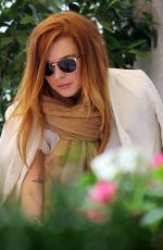 LINDSAY LOHAN Shopping in Milan 04/28/2015