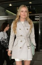 LINDSEY VONN Arrives at This Morning Studios in New York