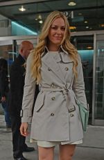 LINDSEY VONN Arrives at This Morning Studios in New York