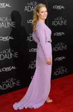 LINDSEY VONN at The Age of Adaline Premiere in New York