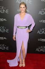 LINDSEY VONN at The Age of Adaline Premiere in New York