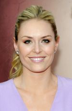 LINDSEY VONN at The Age of Adaline Premiere in New York