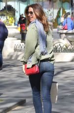 LISA SNOWDON Arrives at Capital FM Studios in London 04/21/2015