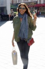 LISA SNOWDON Arrives at Capital FM Studios in London 04/21/2015