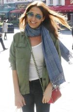 LISA SNOWDON Arrives at Capital FM Studios in London 04/21/2015