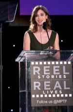 LIZZY CAPLAN at 4th Annual Reel Stories Real Lives Benefit in Hollywood