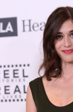 LIZZY CAPLAN at 4th Annual Reel Stories Real Lives Benefit in Hollywood