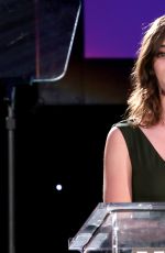 LIZZY CAPLAN at 4th Annual Reel Stories Real Lives Benefit in Hollywood