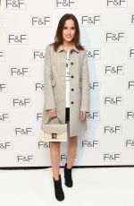 LUCY WATSON at F&F A/W15 Salon Show in London
