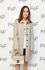 LUCY WATSON at F&F A/W15 Salon Show in London