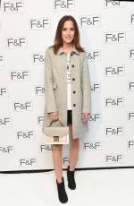 LUCY WATSON at F&F A/W15 Salon Show in London