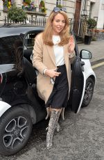 LYDIA BRIGHT Out Shopping in Mayfair