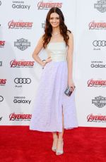 LYDIA HEARST at Avengers: Age of Ultron Premiere in Hollywood