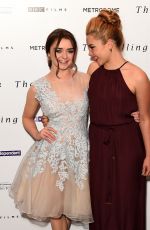 MAISIE WILLIAMS at The Falling London Gala Premiere in London