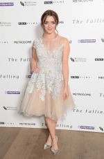 MAISIE WILLIAMS at The Falling London Gala Premiere in London