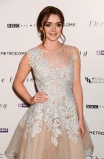 MAISIE WILLIAMS at The Falling London Gala Premiere in London