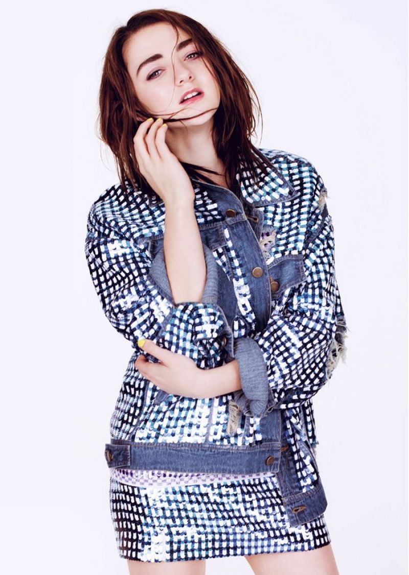 MAISIE WILLIAMS in Glamour Magazine, May 2015 Issue MAISIE WILLIAMS in Glamour Magazine, May 2015 Issue